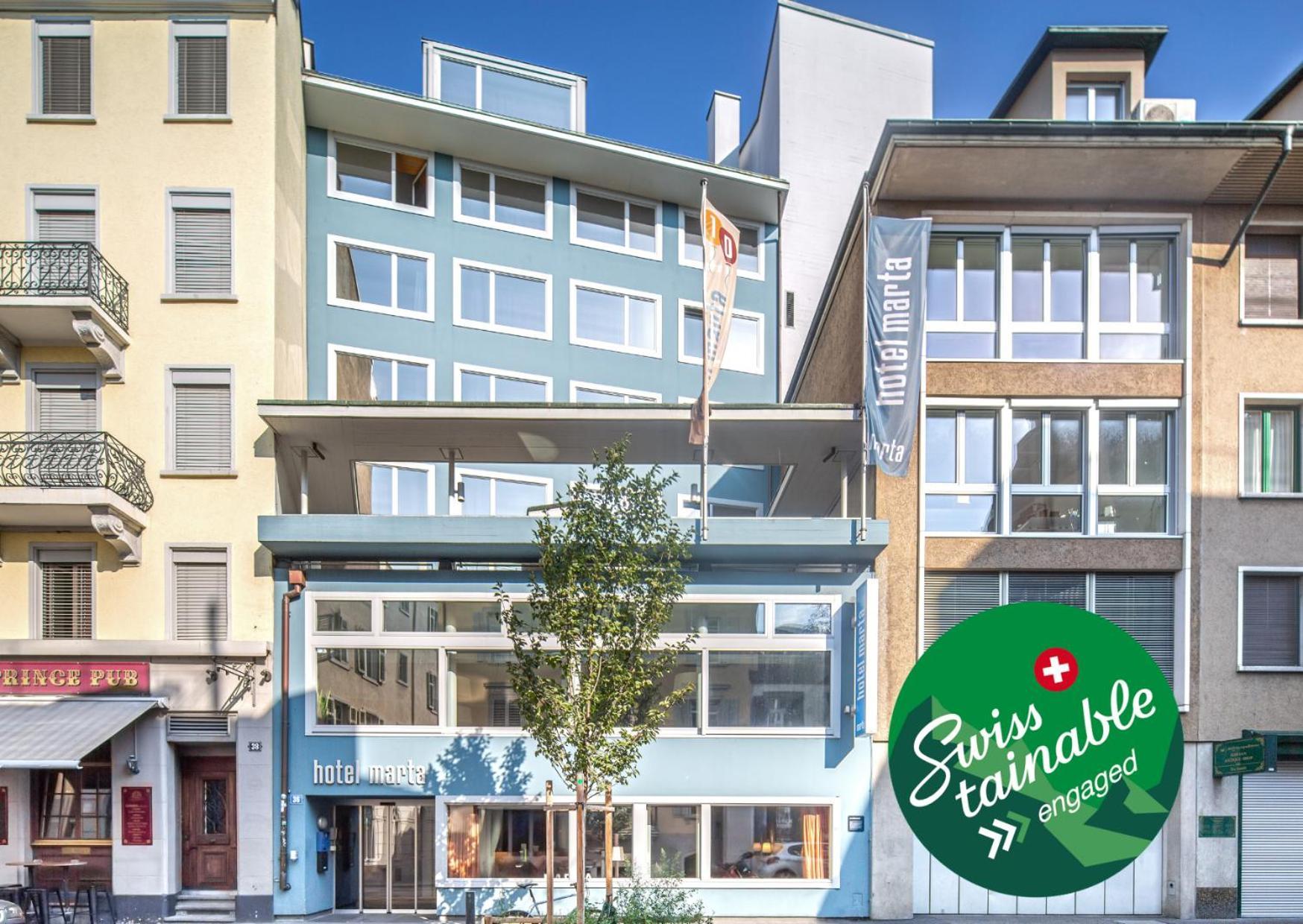 Hotel Marta Zürih Dış mekan fotoğraf